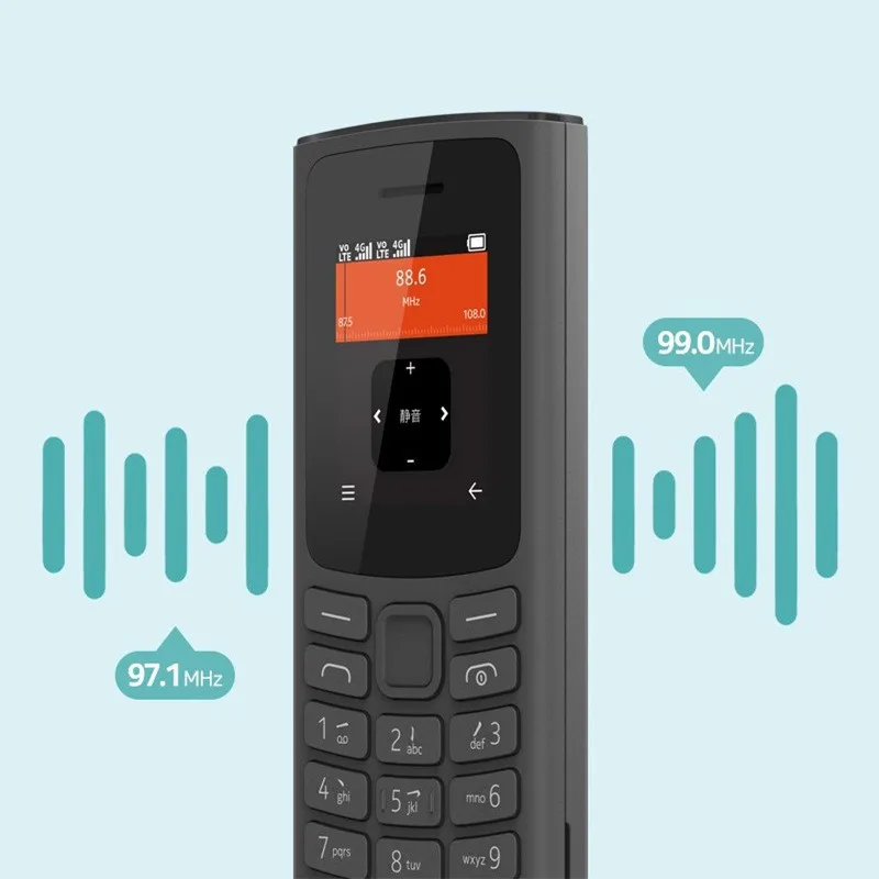 New 2G kepboard phone mobile phones for nokia 105 2023 Version low price cheap telephone dual sim