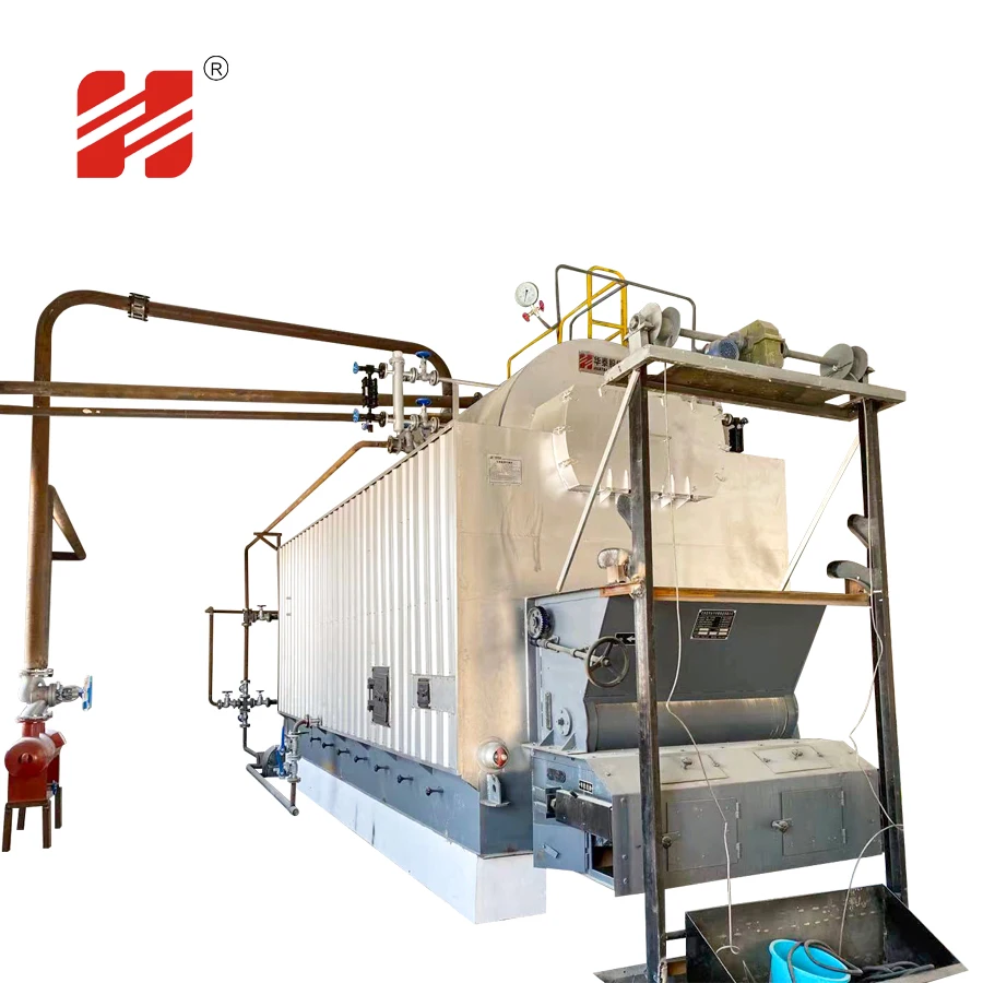 Horizontal Water Fire Tube Biomass Fired 1-10MW Steam Wood Chip Boiler