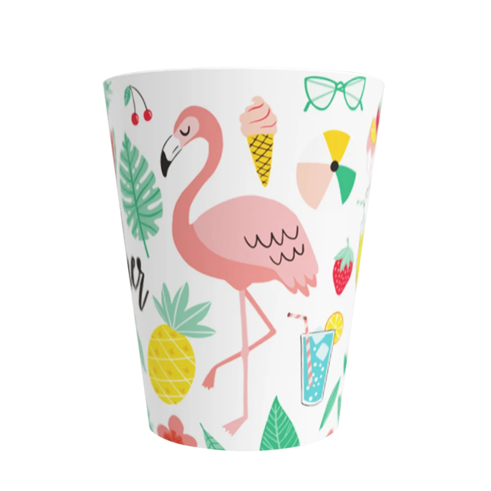 RPET customized juice plastic cup fashion coffee mug elegant custom mugs