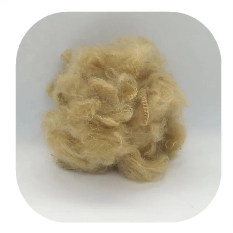 GRS certificate dope dyed polyester staple fiber for spinning