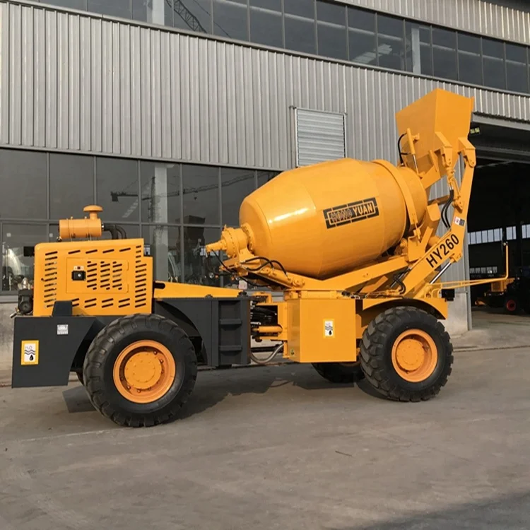 JBC 2.6 m3 diesel self loading concrete mixer in stock