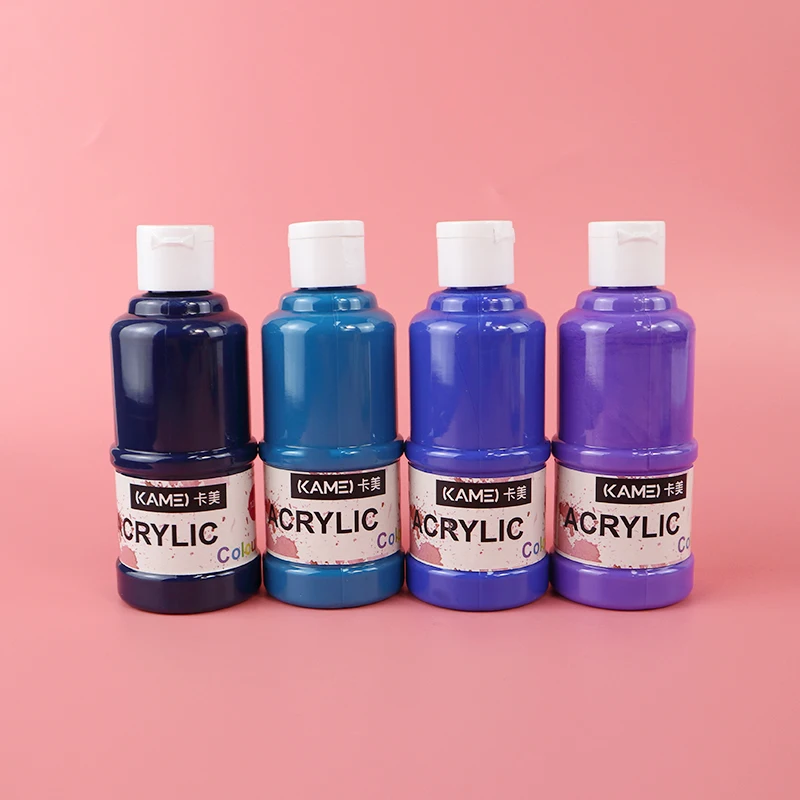 Оптовая продажа, профессиональная акриловая краска 120 мл, детская картина «сделай сам»