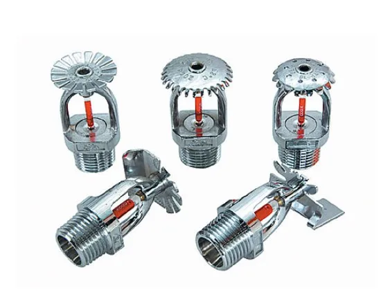 DN15 fire sprinkler parts viking fire sprinkler 68 degree fire fighting sprinklers types