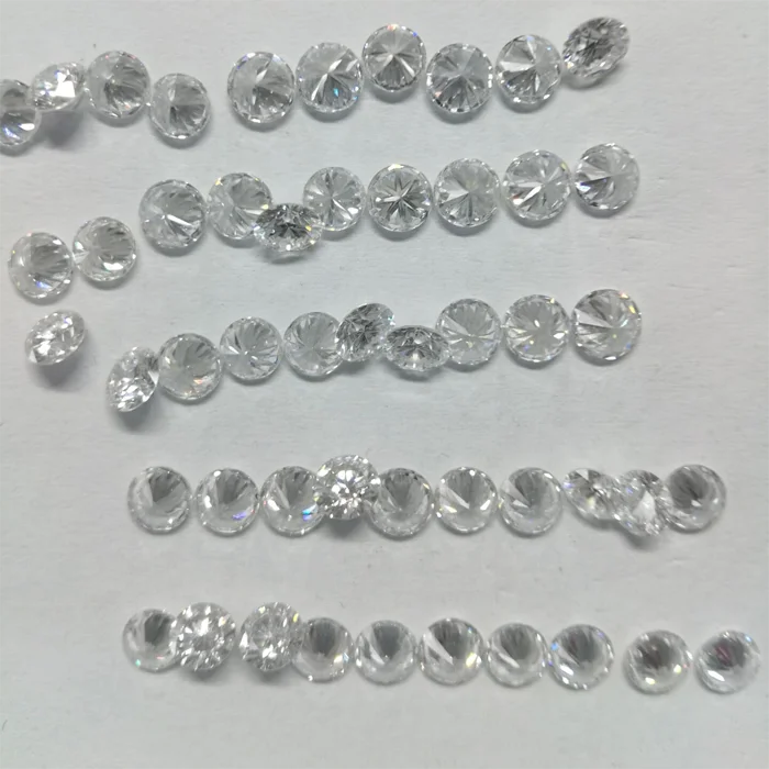 High quality cheap lab diamonds grown loose polished hthp excellent color hpht diamond