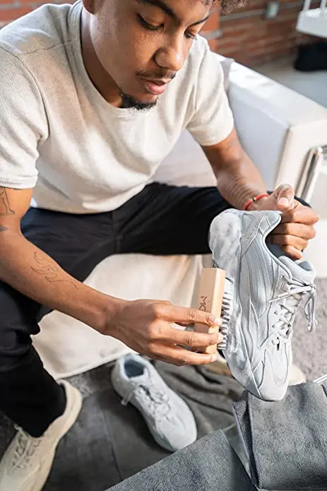 Кожаные белые туфли нубук кроссовки теннисные замшевые гигантские туфли набор для чистки обуви чистая обувь фирменная этикетка на заказ