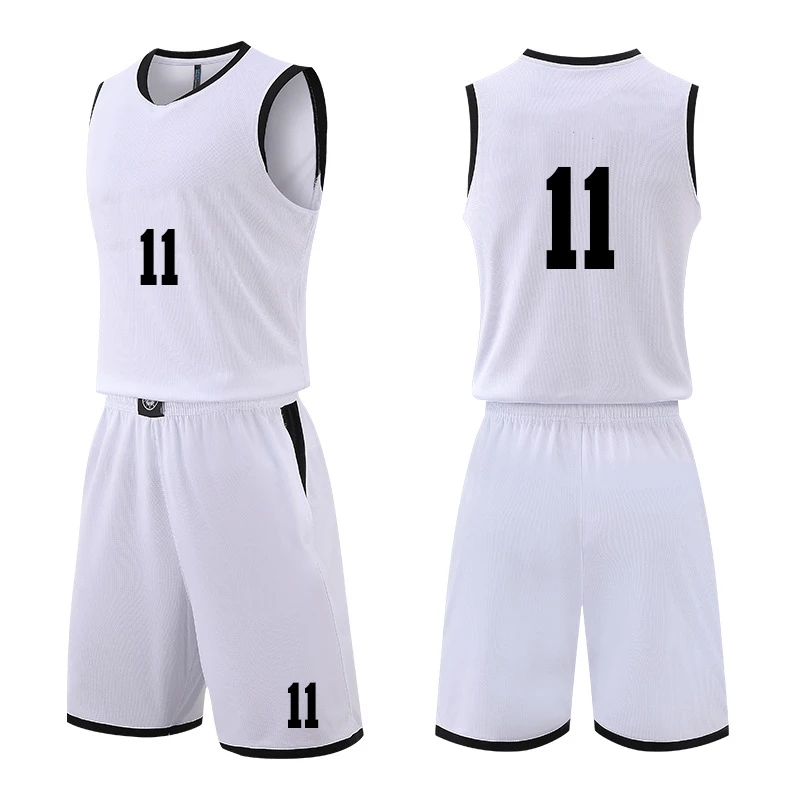 Wholesale Custom Breathable Basketball Suits Practice Basketball Jersey for Printing