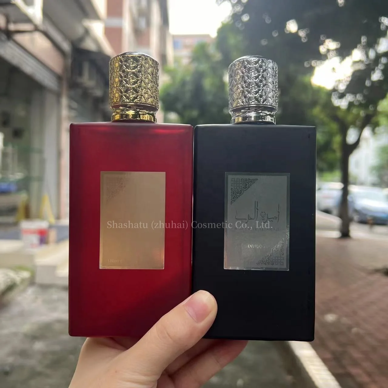 Dubai arabic perfume water Red 100ml Arabian Perfume Woody Wholesale Dubai original Perfume for Women