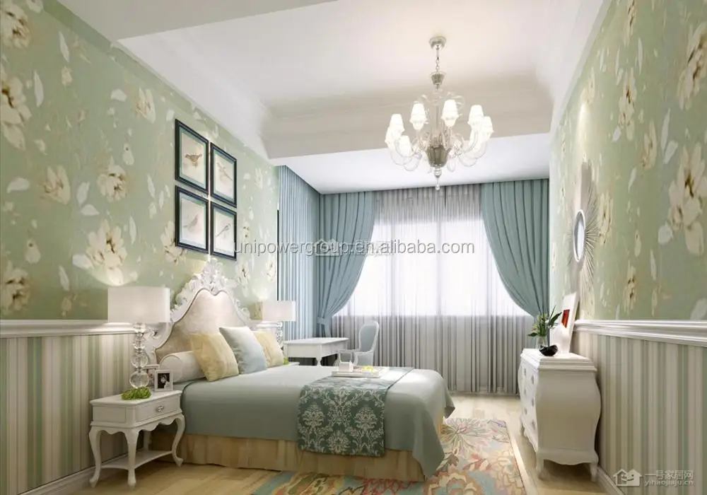 Unipower Factory Direct Sale Laminated Home Indoor Living Room Decorative PVC Wall Panel