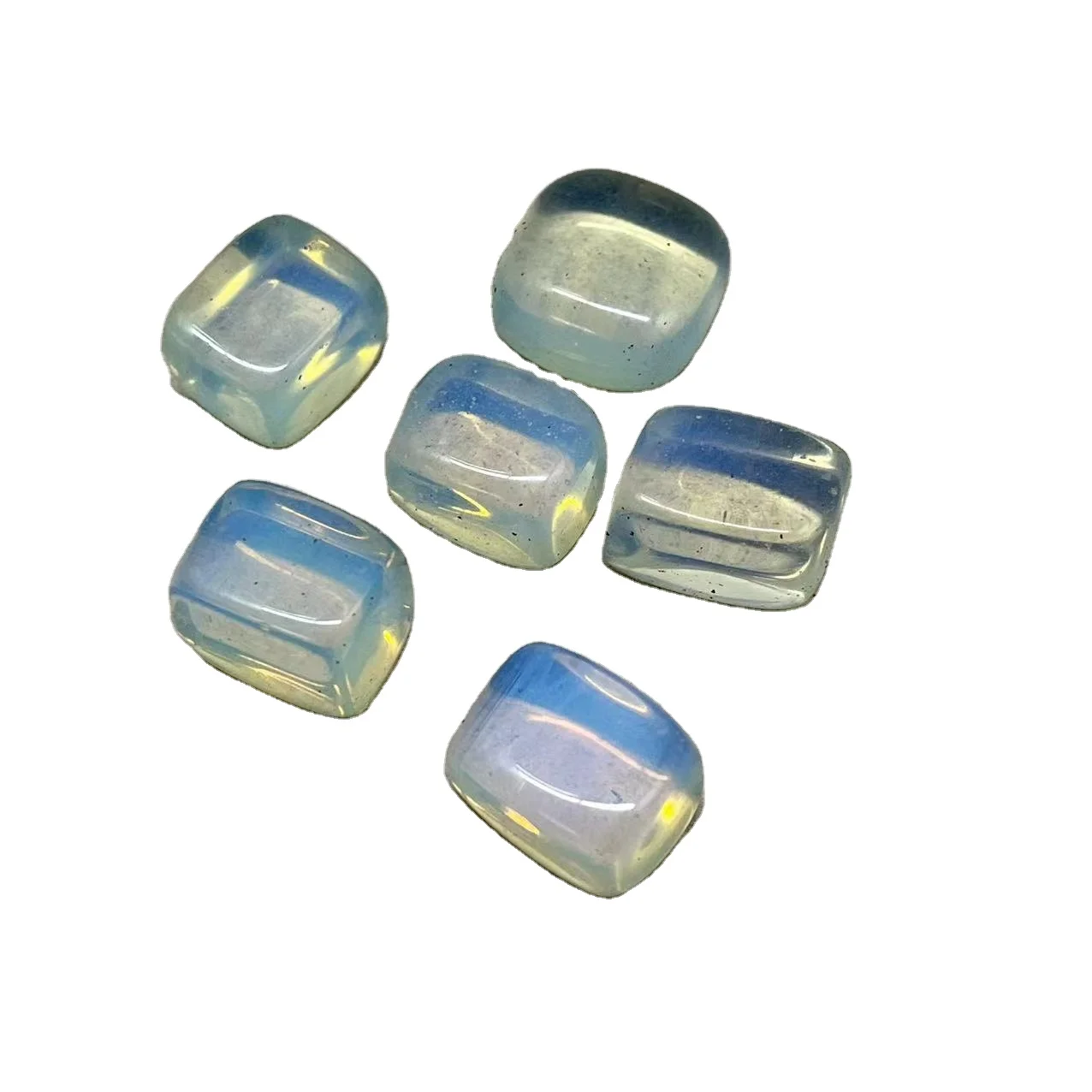 Пользовательские элементы настольной игры натуральный чистый камень в виде сердца и красочный