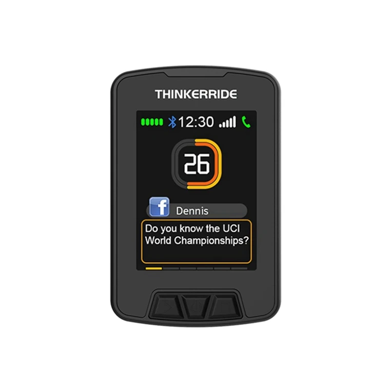 Popular Hot Sell Big Screen Light Weight Gps Computer Odometer Bicycle