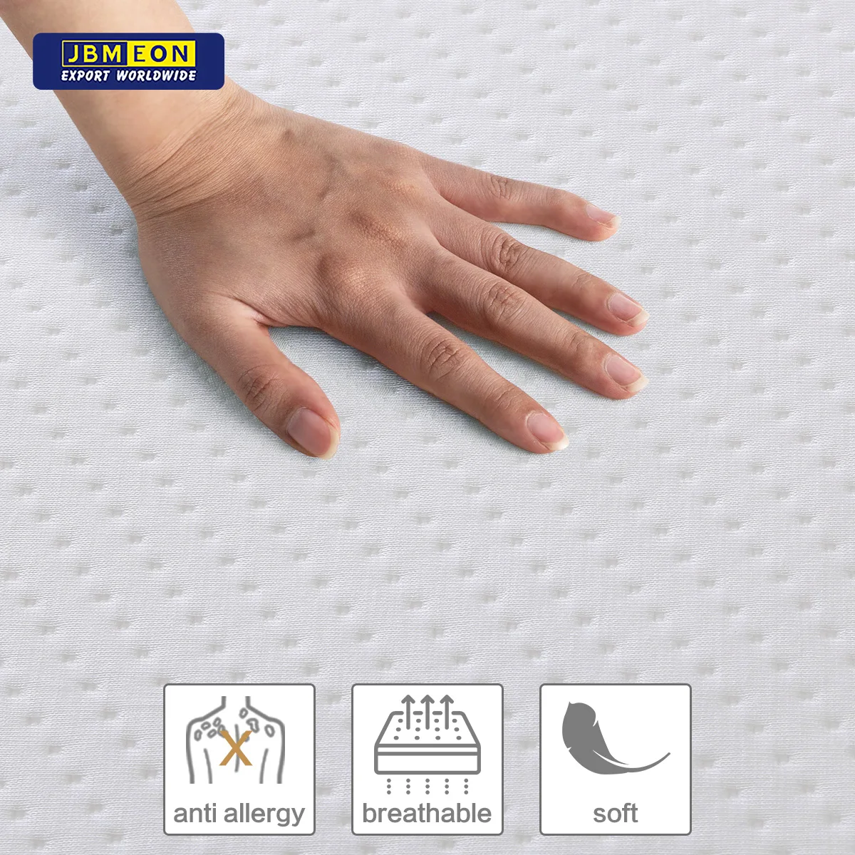 Good natural latex visco gel memory foam mattresses  foam sleep well foam Chinese mattress