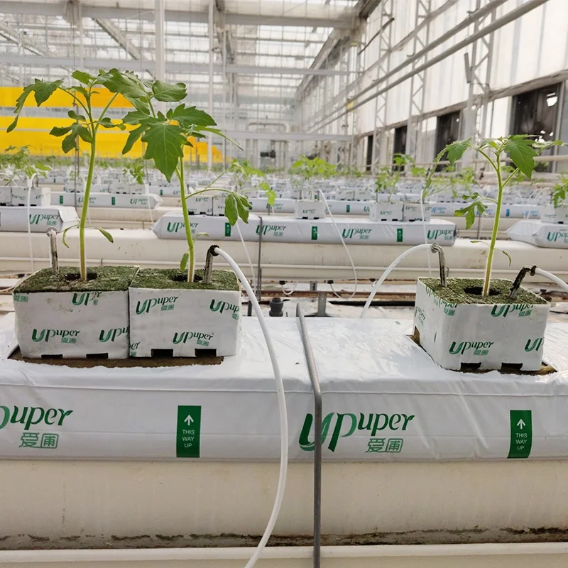 UPuper 40x8x3 inch cultivation strip agricultural rock wool tomato growing bags hydroponic