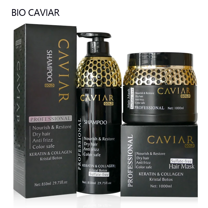 Organic Active Charcoal Essen Hair Mask Repair Dryness Color Safe Anti Frizz Sulfate-free 1000ML