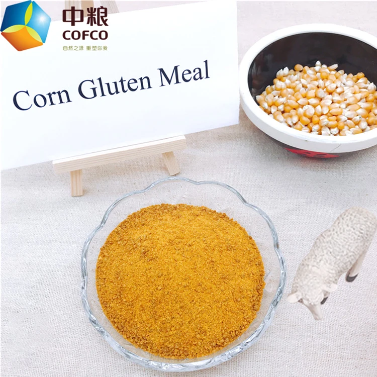 China Factory High Protein Animal Feed Corn Gluten Meal Powder