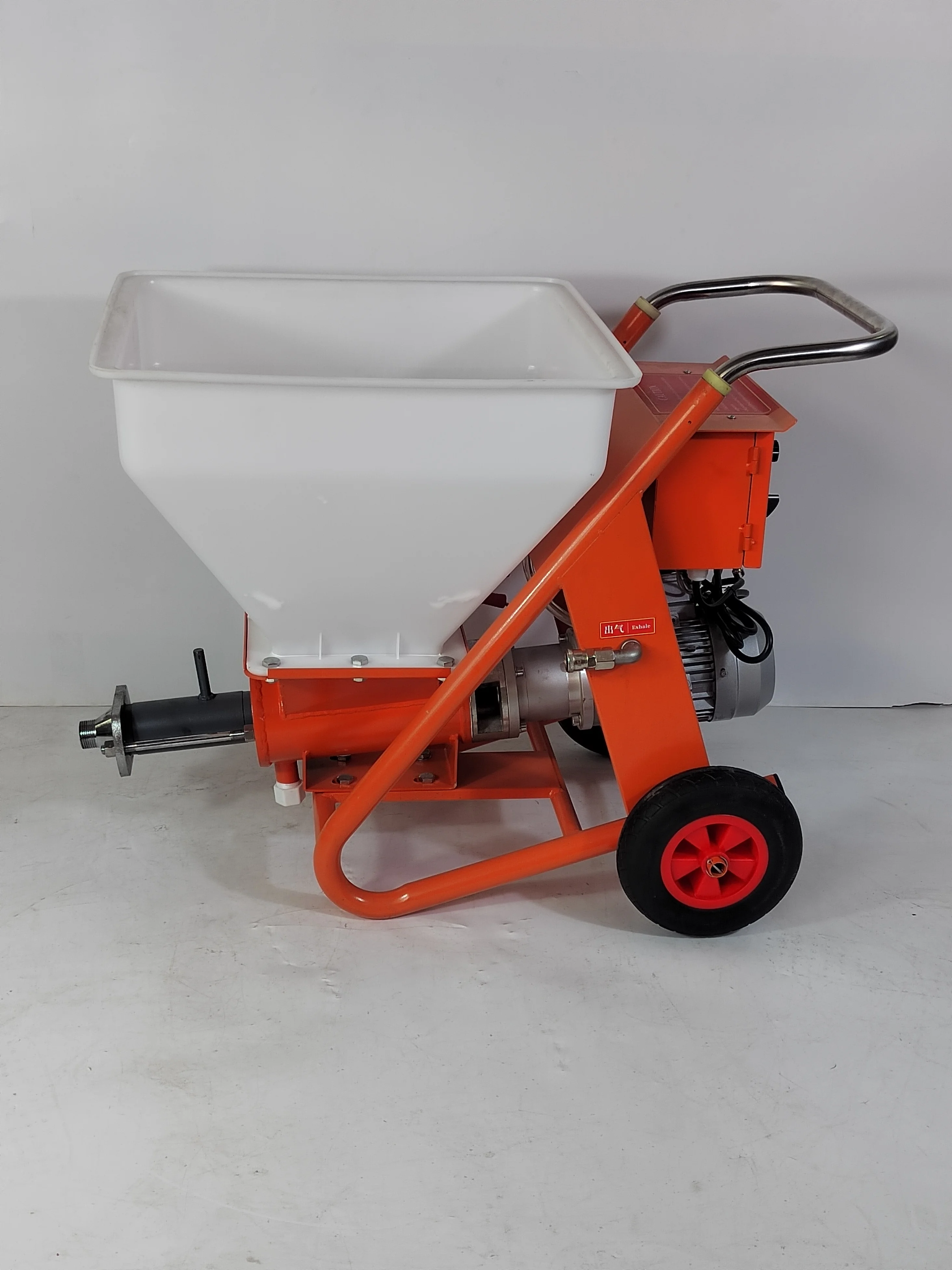 automatic sand mortar spraying pump machine/wall cement plaster machine for construction