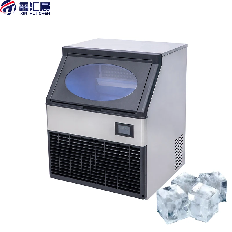 117kg/24hrs 220v Air-cooling Commercial Ice Cube Maker Ice Making Machines Price for Sales
