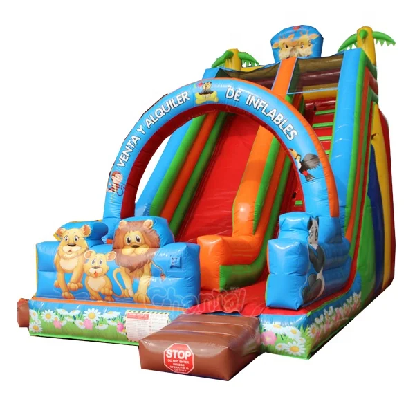 Надувная сухая горка для детей/гигантская надувная горка-батут