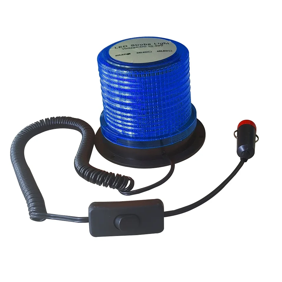 12-30V LED magnetic rotating led car rooftop luz de  blaulicht polizei