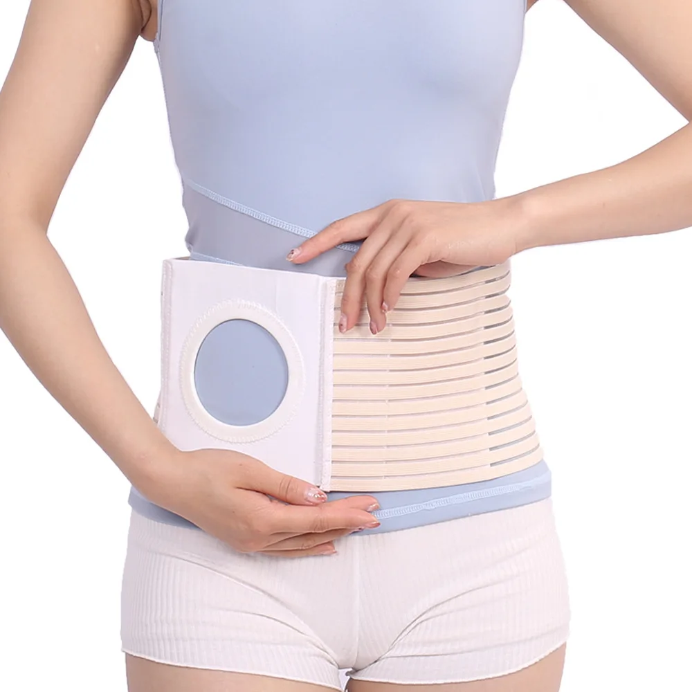 Medical Ostomy Stoma Belly band Belt for Colostomy Patients stoma Brace Abdominal Hernia Support Belt