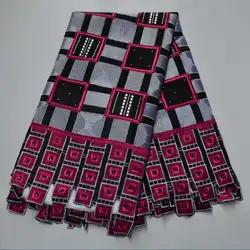 AG7307 Newest High Quality Swiss Cotton Voile Lace Austria  Voile Swiss Lace Fabric African Swiss Cotton Voile