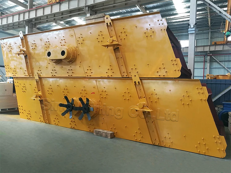 Long Working Life Sand Hot Vibrate Screen Vibrating Two-Decks Screen 3 Deck Screen