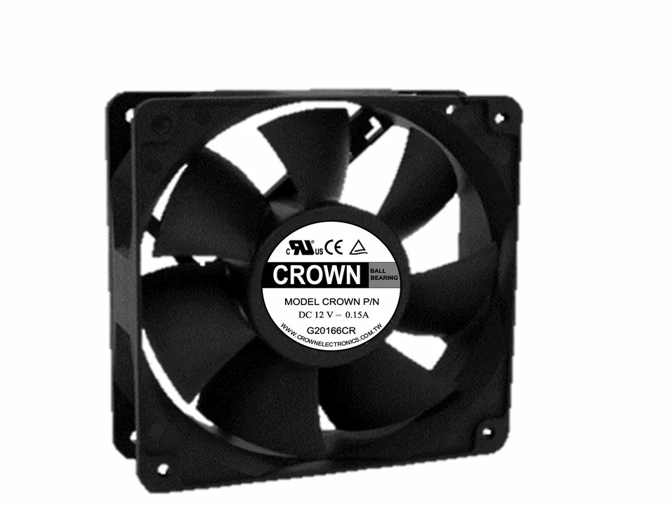 Crown 12038 lamp cooling  O10 DC FAN for