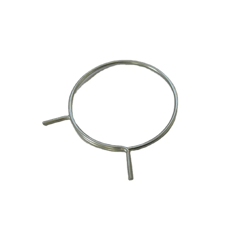 Customized 304 stainless steel galvanized metal wire spring stainless steel pipe clamp