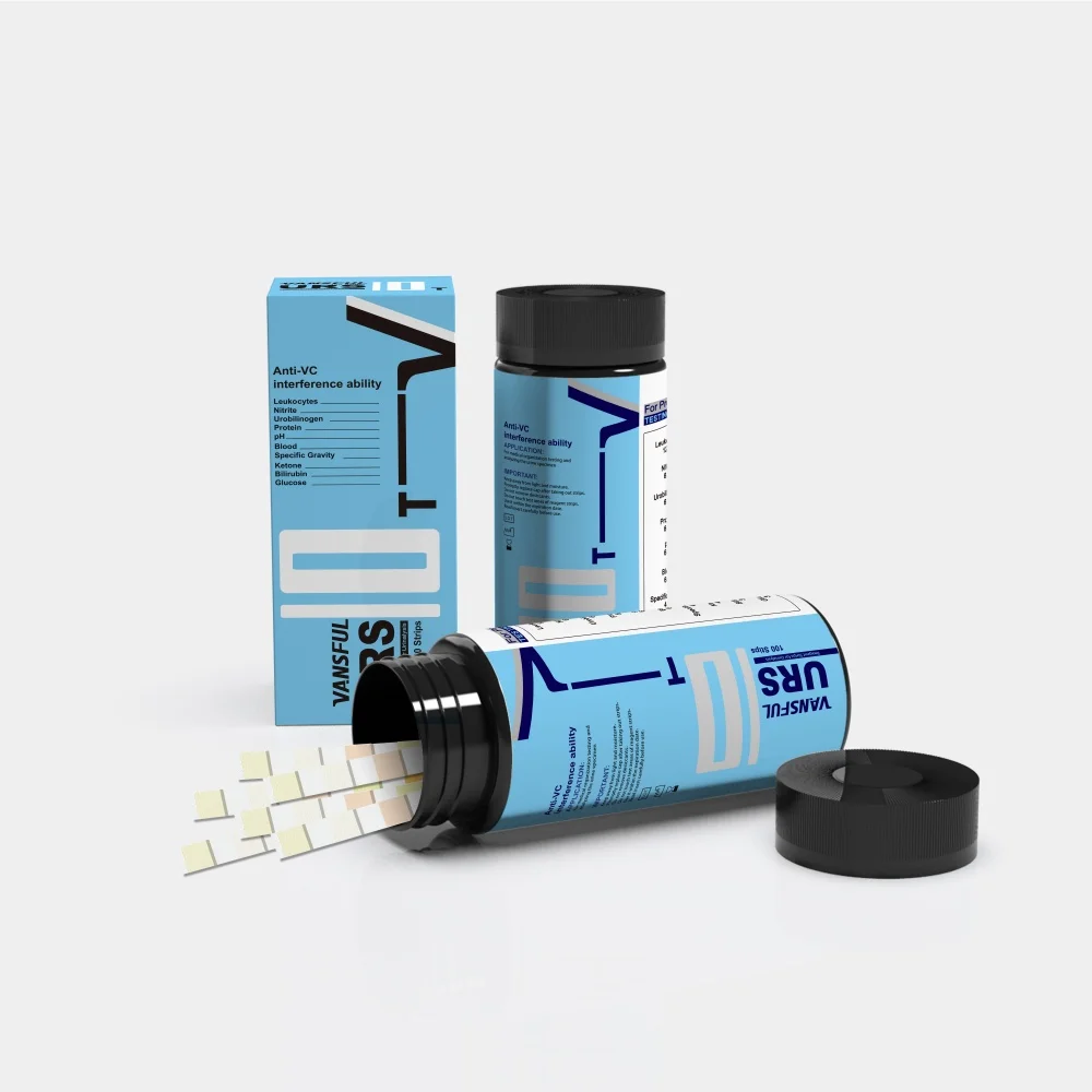 10-in-1 Urine Reagent Test Strips Hot Selling Urinalysis Test Strips