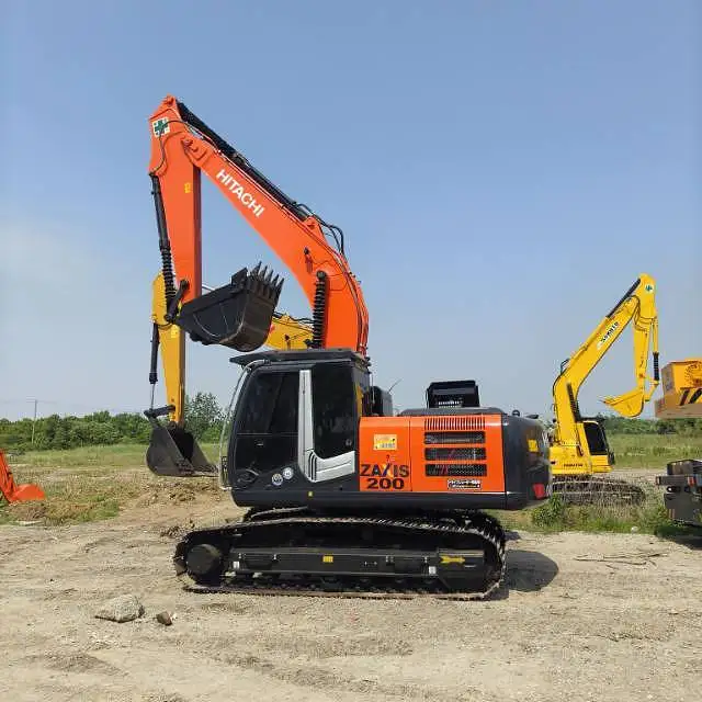 Zx200-3 гусеничный экскаватор 20 тонн hitachi zaxis 200 модель экскаватора zx200-1 zx200-6