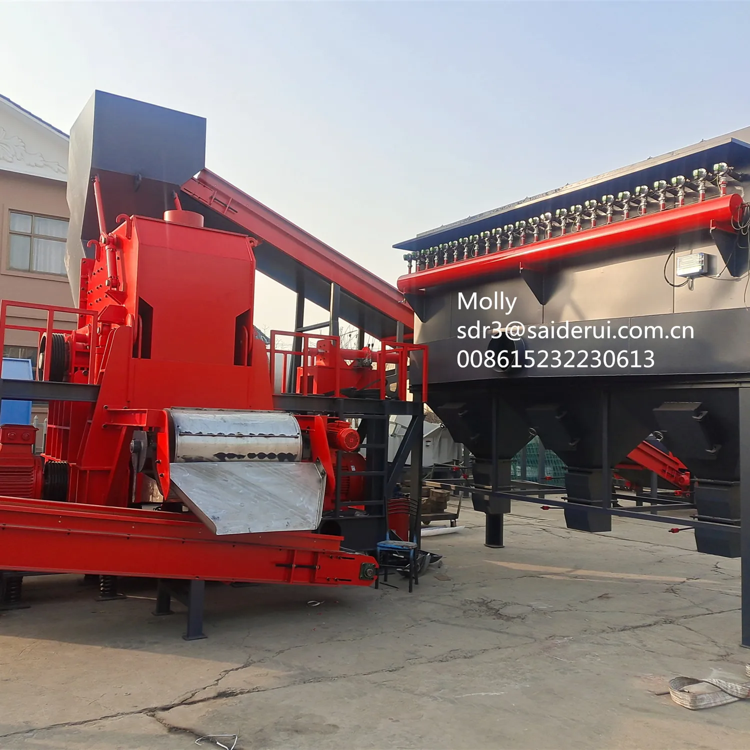 Universal High Efficiency Aluminum Extrusion hammer mill Shredder radiators with aluminium blades shredder