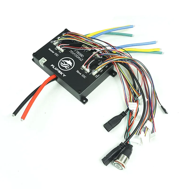 FLIPSKY FT85BD 84 В 200A ESC с алюминиевым корпудом NON-VESC для электрического скейтборда/скутера/контроллера скорости электровелосипеда/робототехники