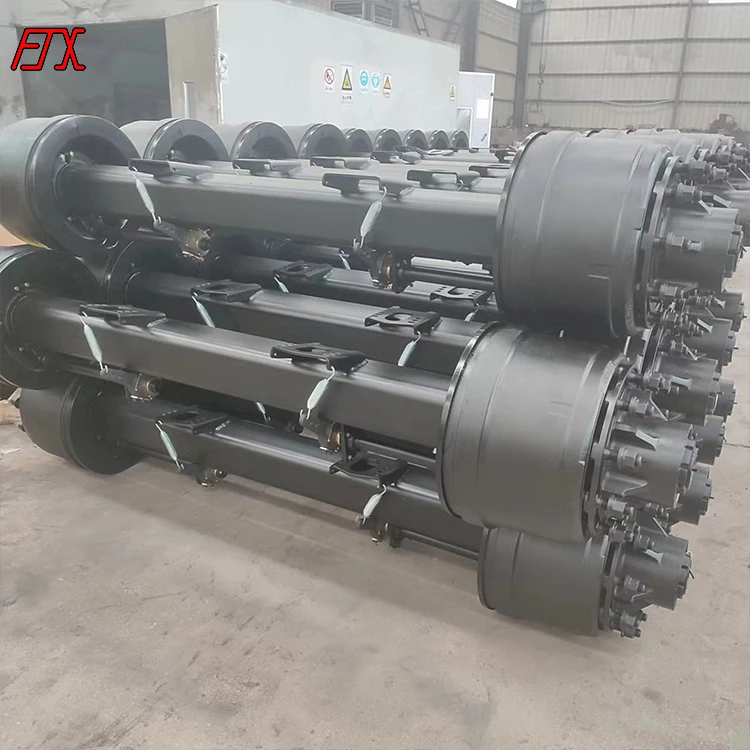 Truck axle 13T trailer parts made in China Square and round axle for semi-trailer