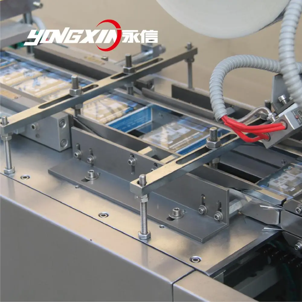 Parfum cellophaneuse bopp film wrapping machine