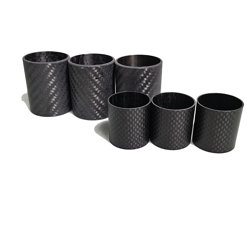 3k Customized Dimension Good Quality Heavy Duty High Modulus Carbon Fiber Round Tube