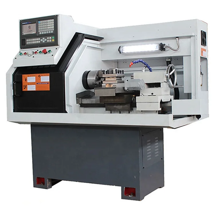 Hot selling products small tool slant bed cnc lathe with live tooling
