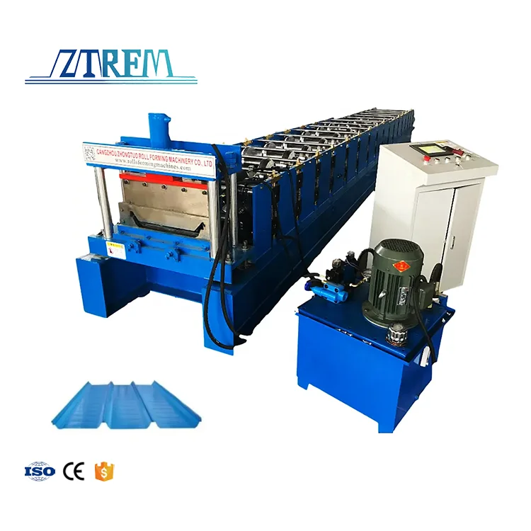 ZTRFM Standing Seam Metal Roof Machine Used Standing Seam Metal Roof Panel Machine