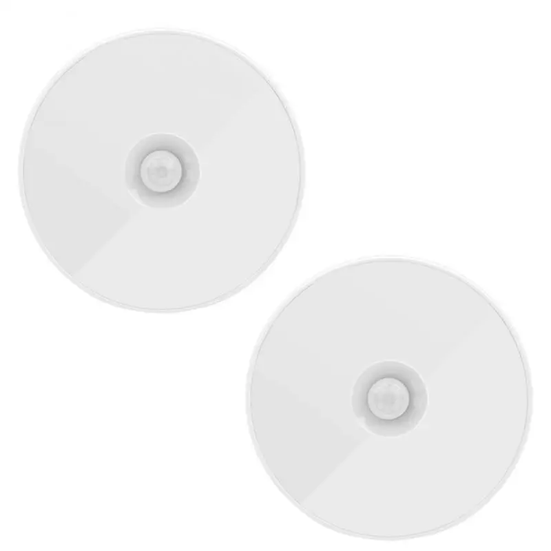 Motion Sensor LED Night Light USB Rechargeable Energy-saving Bedroom Stairs Intelligent Body Induction Lamp