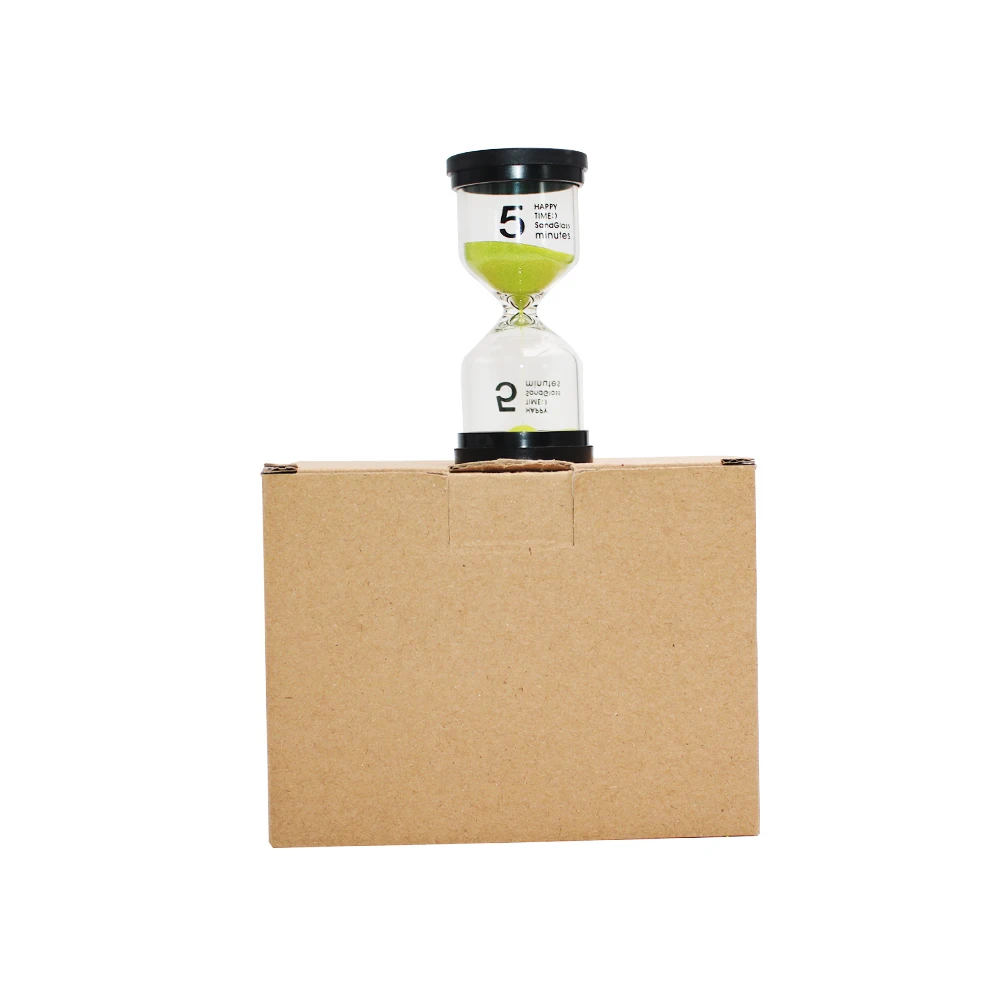 Amazon Customized Logo Custom Hourglass Sand Timer, Factory Wholesale Mini Hourglass Glass 24 Hour Hourglasses