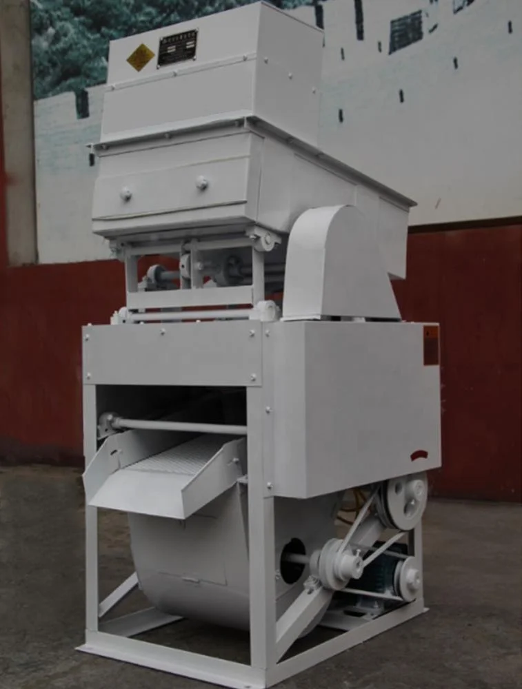 Gravity separator or Destoner Small grain Electric rice stone and sand removing machine Automatic rice stoning machine