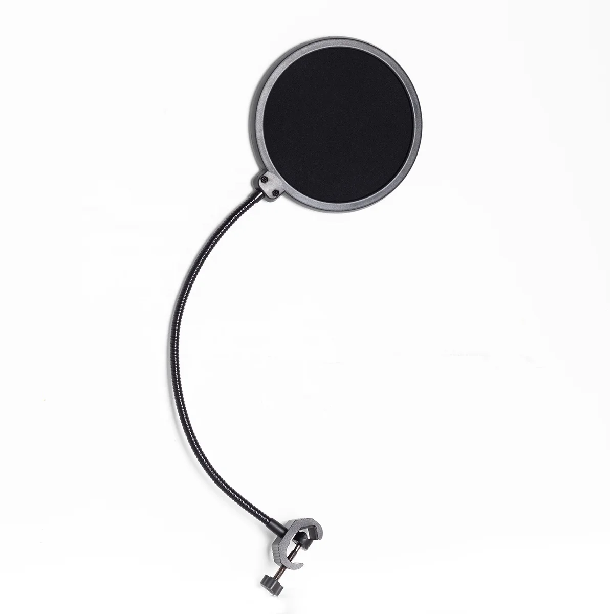 Professional gooseneck Double Layer Microphone Mic Pop Filter for Studio Mic