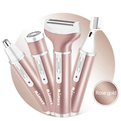 Hot salt Portable miniature electric painless female eyebrow shaver trimmer