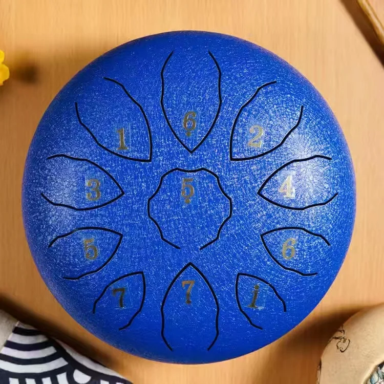 Stainless Steel Drum 8 Inches 11 Notes Tongue Drum