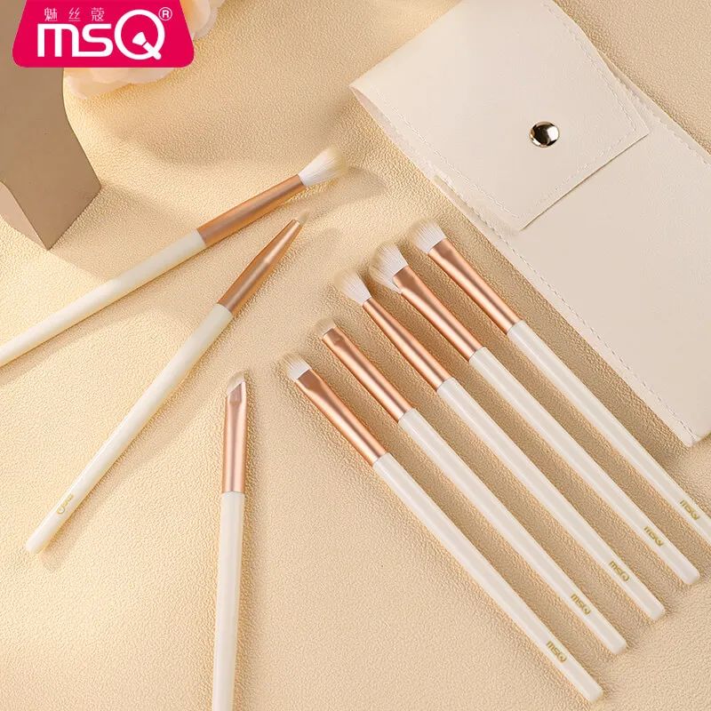 MSQ  7pcs women items new design  eye blending brush concealer eyeliner eyeshadow brush make up brush factory