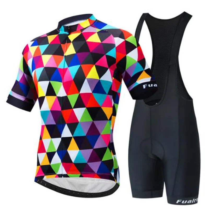 
Custom cycling wear Short Sleeve Backstrap Summer Cycling Suit for Men and Women Moisture Absorbing Sweat Wobbing Sports Cycling 