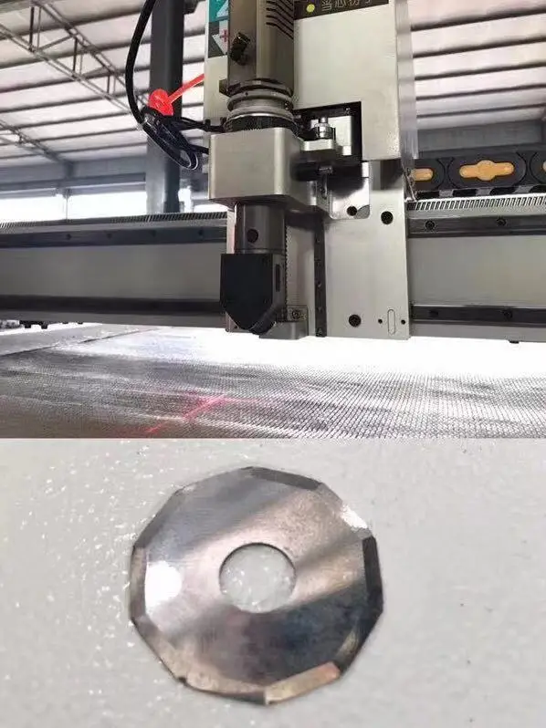 Digital CNC Vibrating Knife Leather Cutting Machine for Fabric PU EPE EPDM EVA Foam