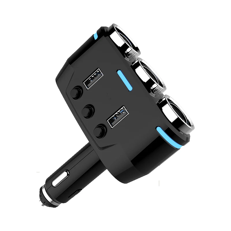 RONGXIANG CC-1423 CAR CHARGER 5 In 1 Portable Car Usb Charger Adapt Buy Dual Ports Usb Car Charger