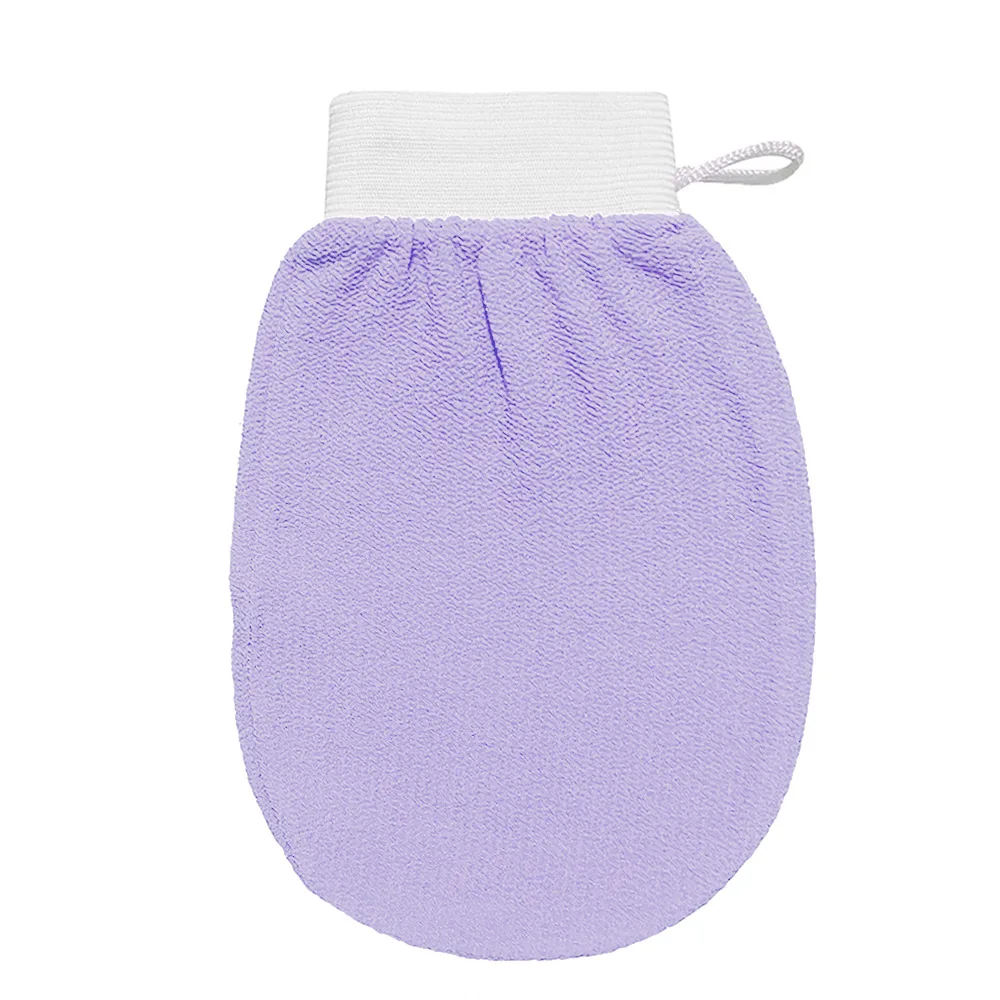 Popular Hot Sale 150D Single Viscose Exfoliating Bath Glove Adult Baby Bath Brushes Sponges