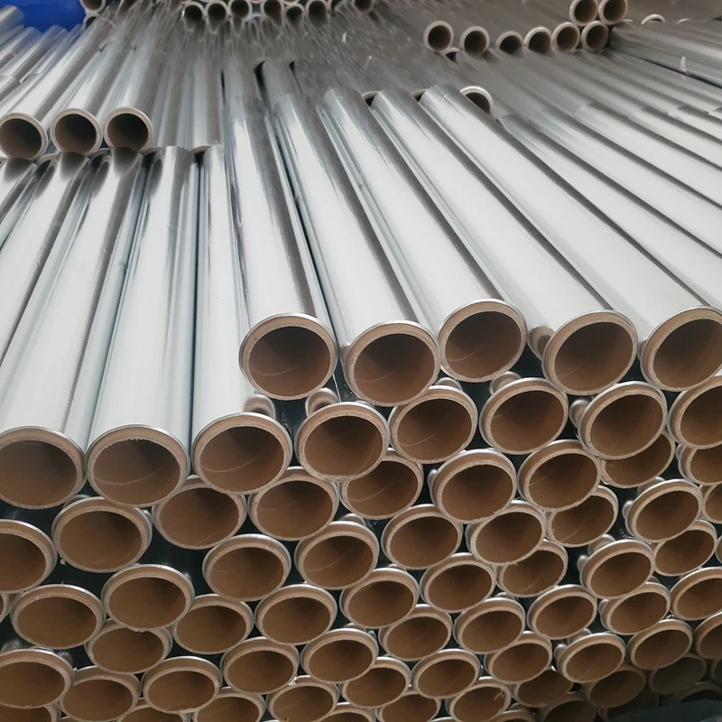 High Quality And Low Price 30cm 45cm Width 10 Micron 20m 30m Aluminum Foil Small Coil For Cigarette