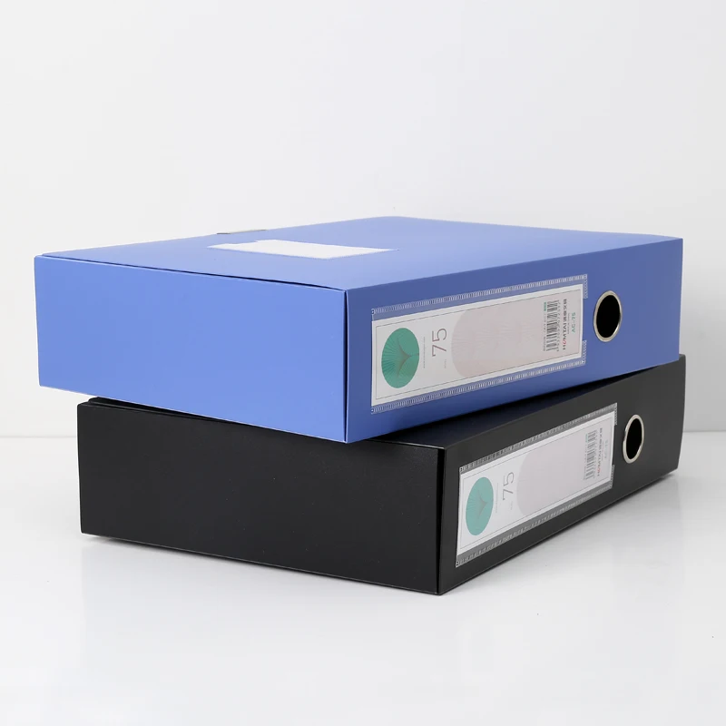 Factory wholesale file folder box file organizer storage plastic file