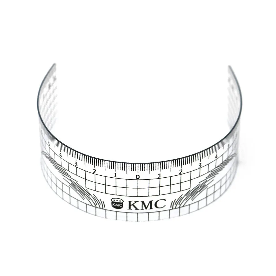 Disposable eyebrow shaping ruler for eyebrow permanent makeup measurement mark tattoo accessories for Eyebrow Embroidery